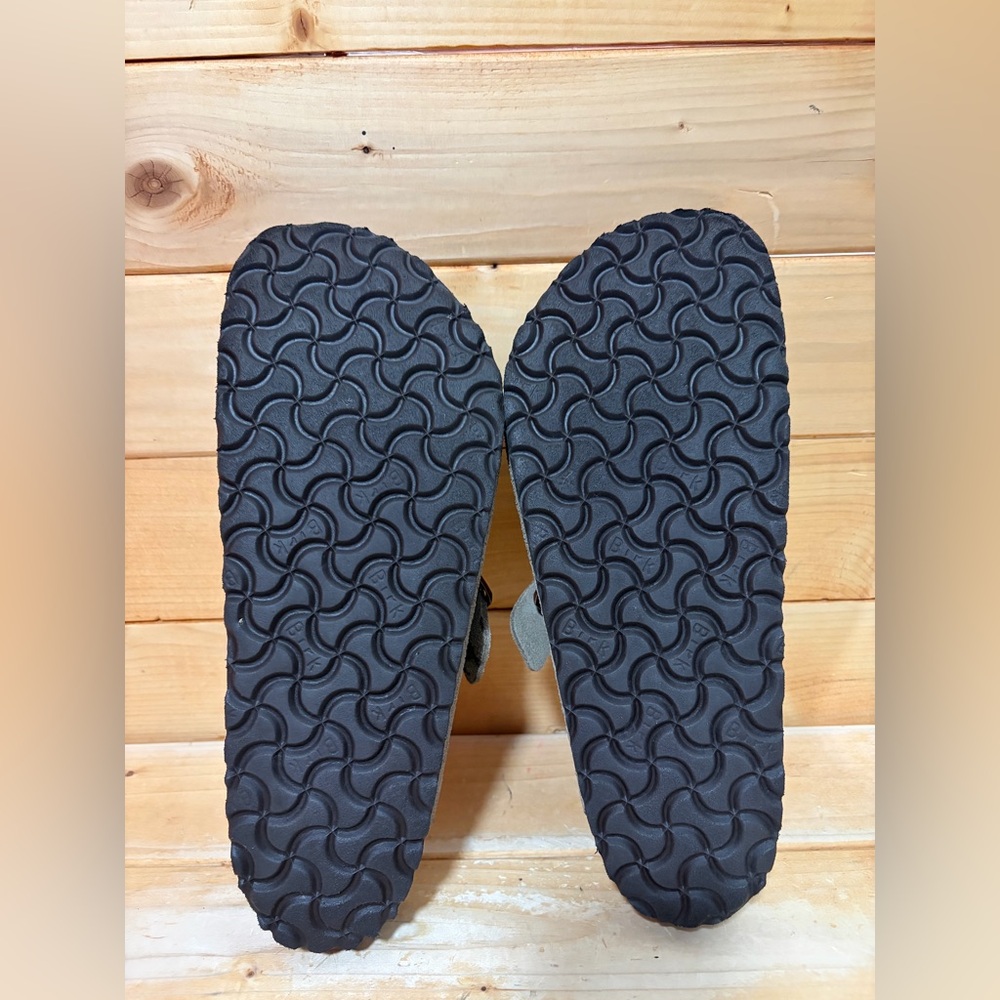 Birkenstock Boston Soft Footbed Suede Leather Clogs - Comfort Shoes - Tagged 42 - Picture 6 of 7